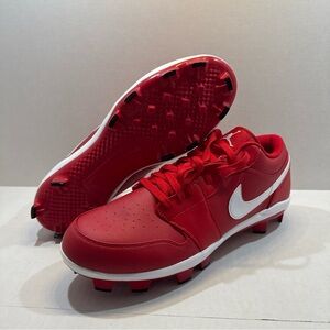 Nike Jordan 1 Retro MCS Low University Red Cleats CJ8524-601 Men’s Size 14